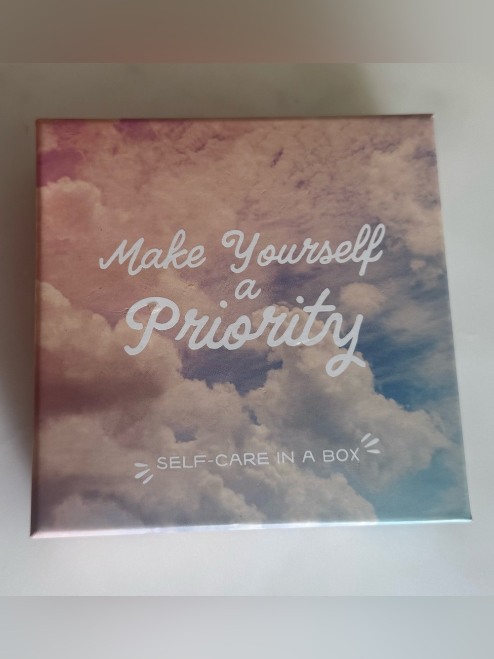 Make Yourself a Priority Self-Care Box